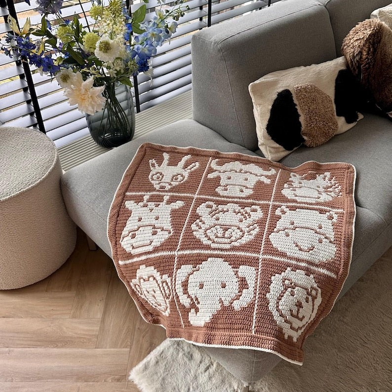 Safari Playmat Crochet Pattern