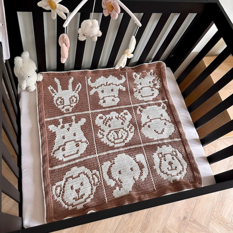 Safari Playmat Crochet Pattern