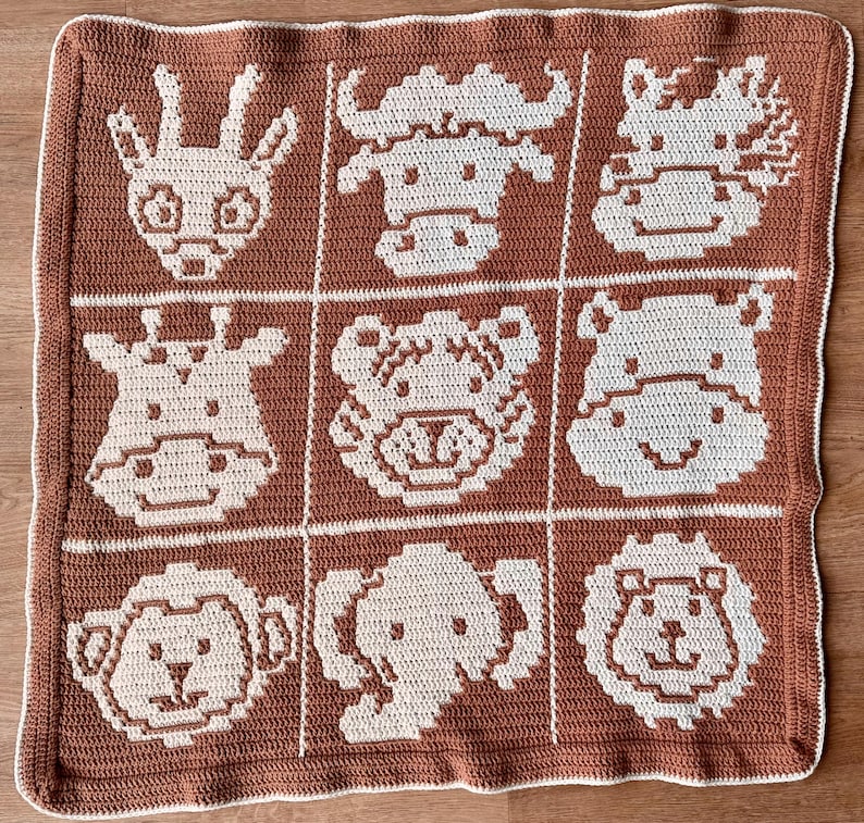 Safari Playmat Crochet Pattern