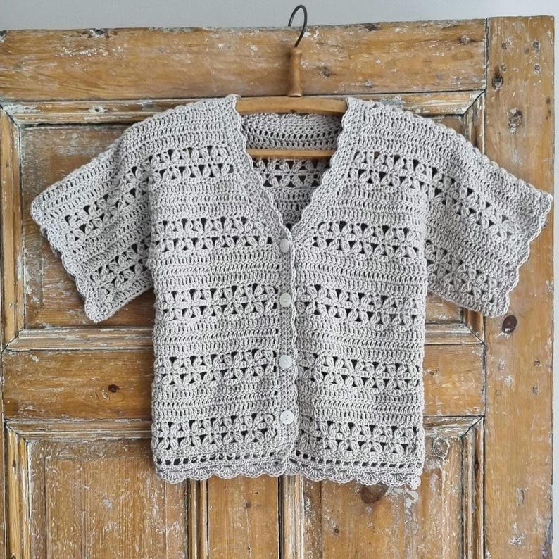 Short Sleeve Top Crochet Pattern