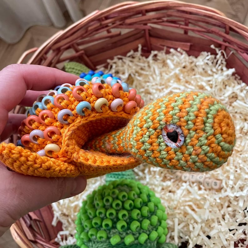 Interactive Turtle Toy Crochet Pattern