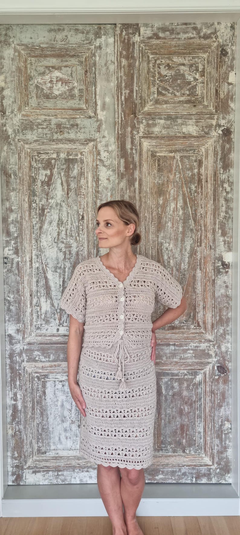 Short Sleeve Top Crochet Pattern