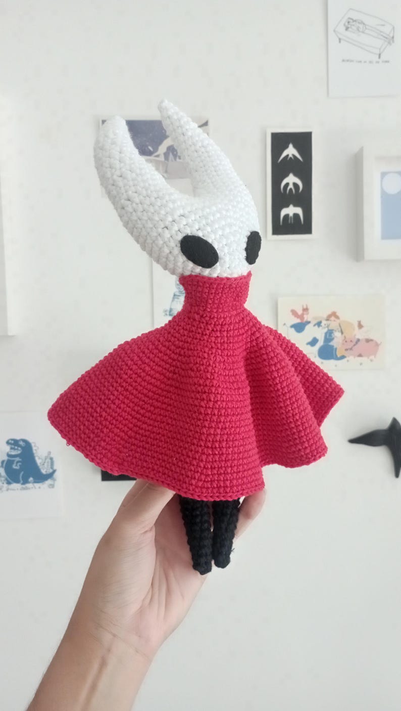 2-in-1 Knight & Hornet Crochet Pattern