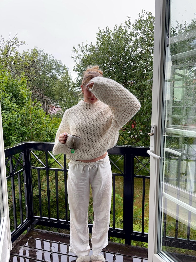 Chunky Sweater Crochet Pattern