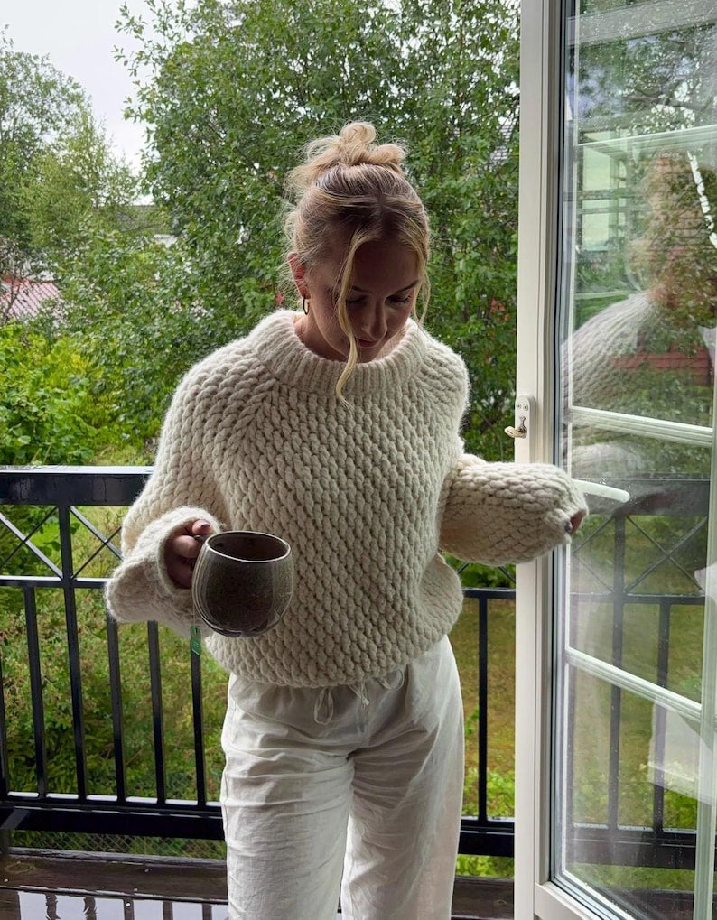 Chunky Sweater Crochet Pattern