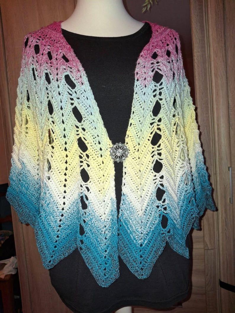 Veilwyn Shawl Crochet Pattern
