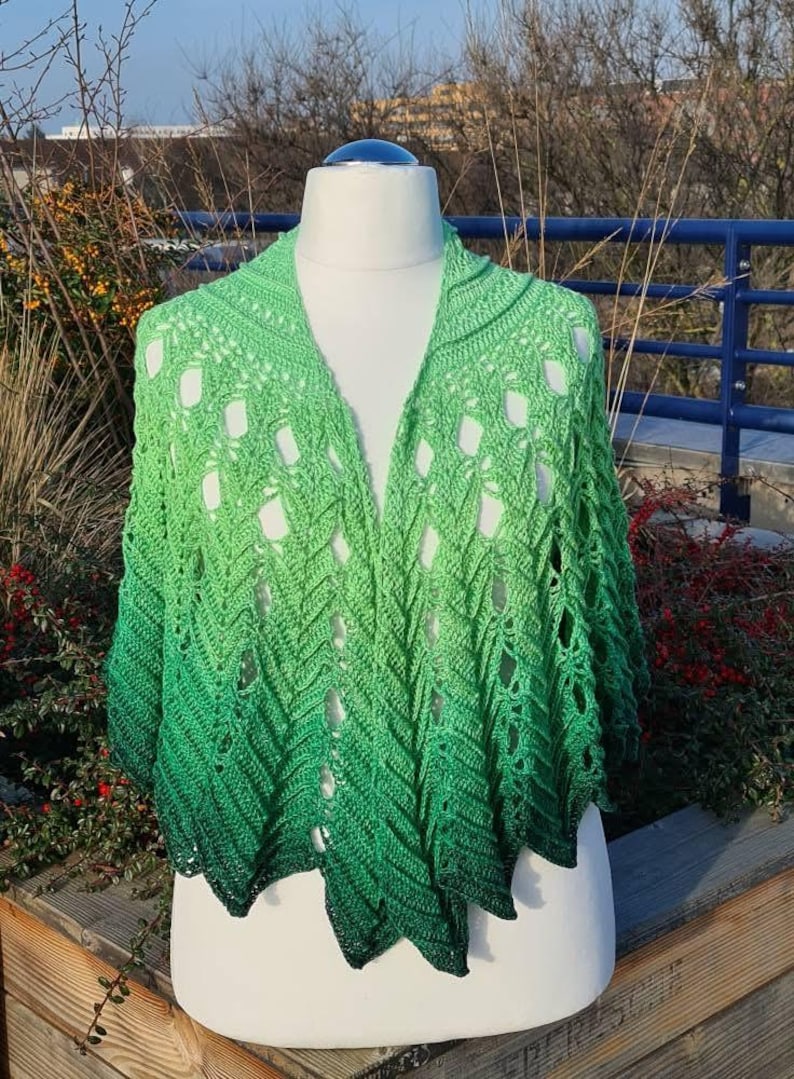 Veilwyn Shawl Crochet Pattern