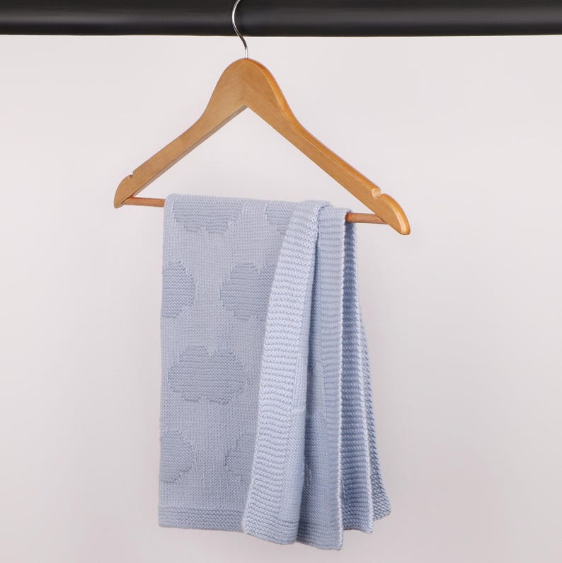 Cloud Baby Blanket Knitting Pattern
