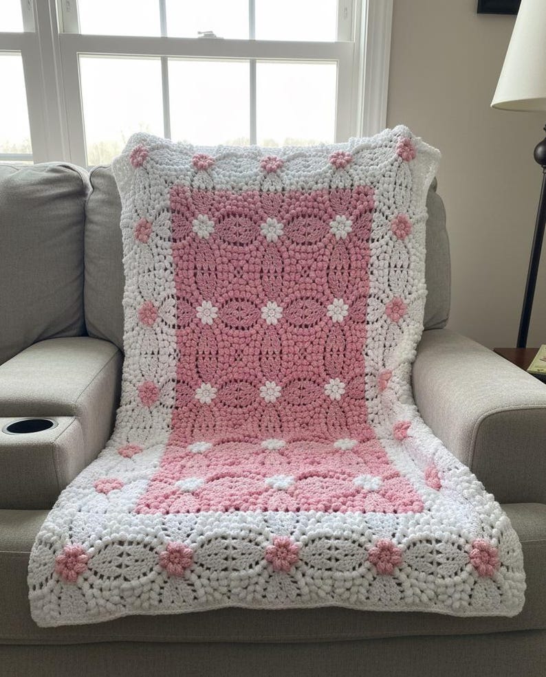 Daisy Blanket Crochet Pattern