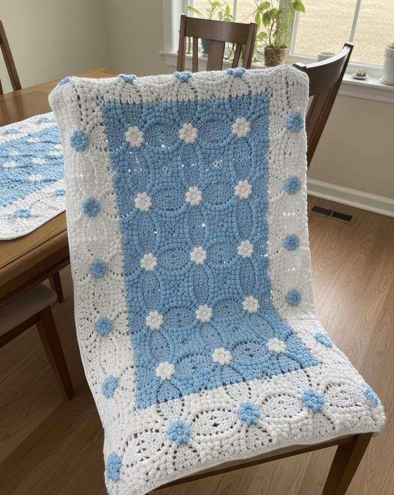 Daisy Blanket Crochet Pattern