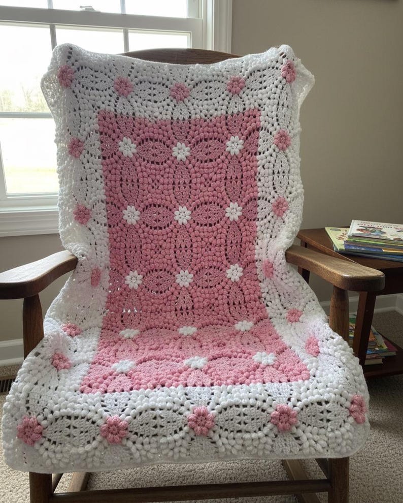 Daisy Blanket Crochet Pattern