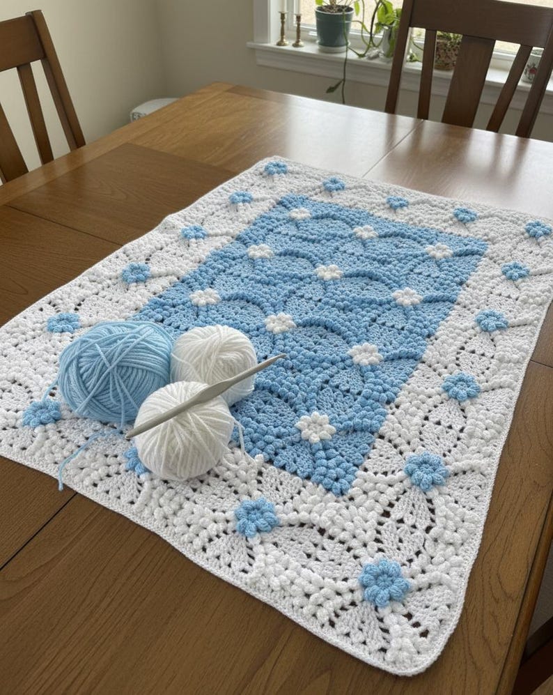 Daisy Blanket Crochet Pattern