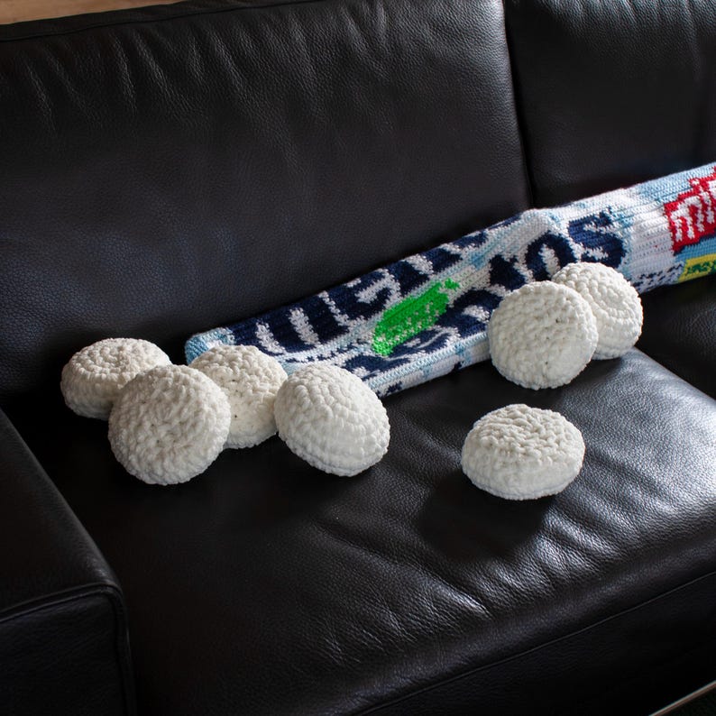 Candy Roll Pillow Crochet Pattern