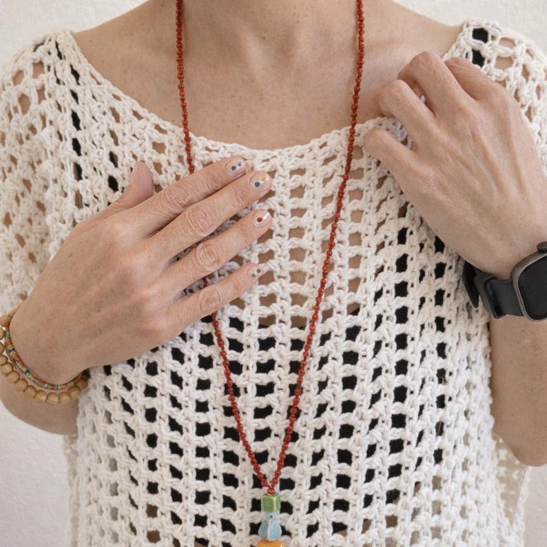 Lightweight Mesh Top Crochet Pattern