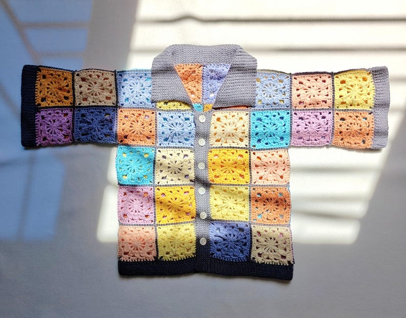 Granny Square Top Crochet Pattern
