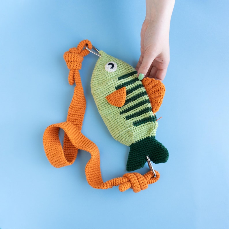 Fish Bag Crochet Pattern