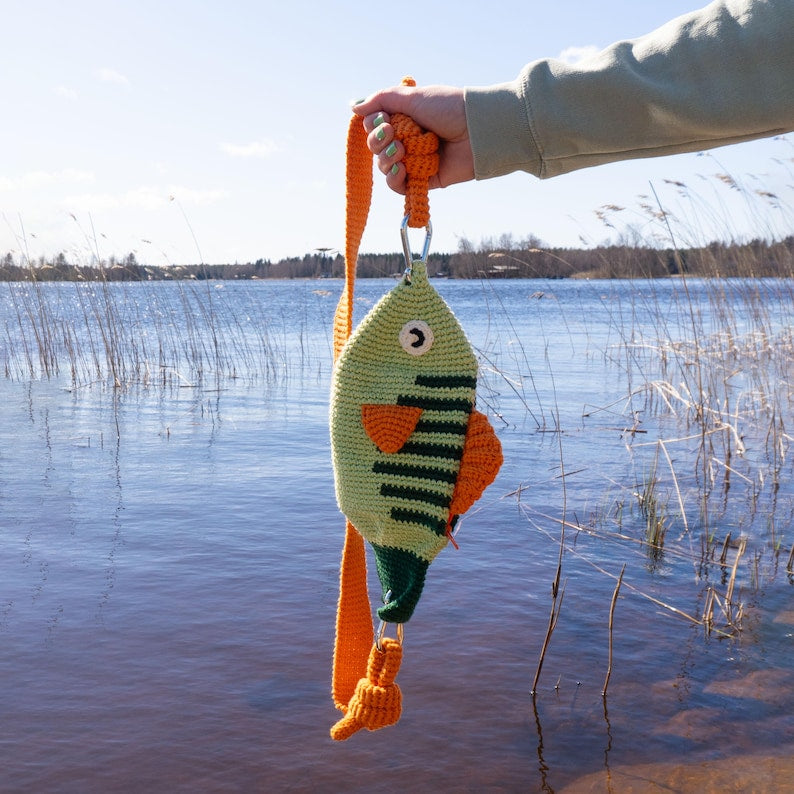 Fish Bag Crochet Pattern