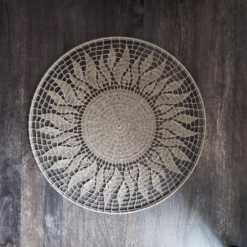 Sun Mandala Crochet Pattern