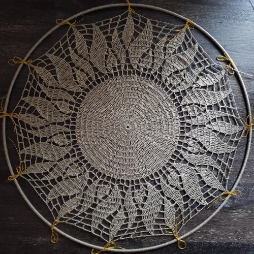 Sun Mandala Crochet Pattern