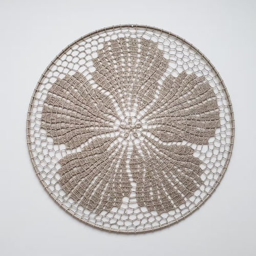 Hibiscus Mandala Crochet  Pattern