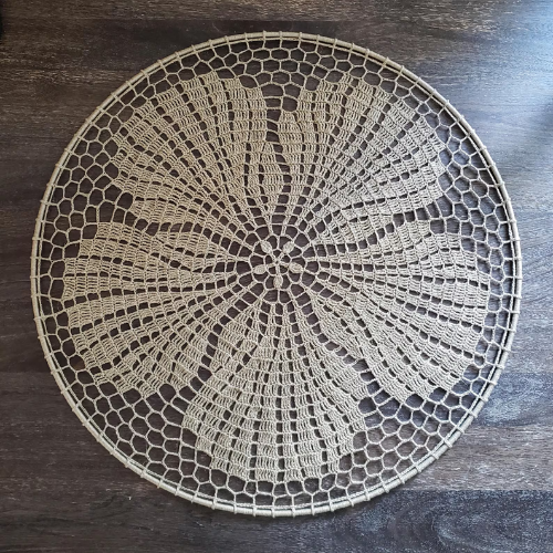 Hibiscus Mandala Crochet  Pattern