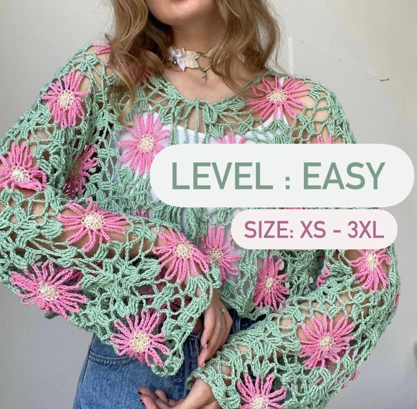 Mesh Top Crochet Pattern