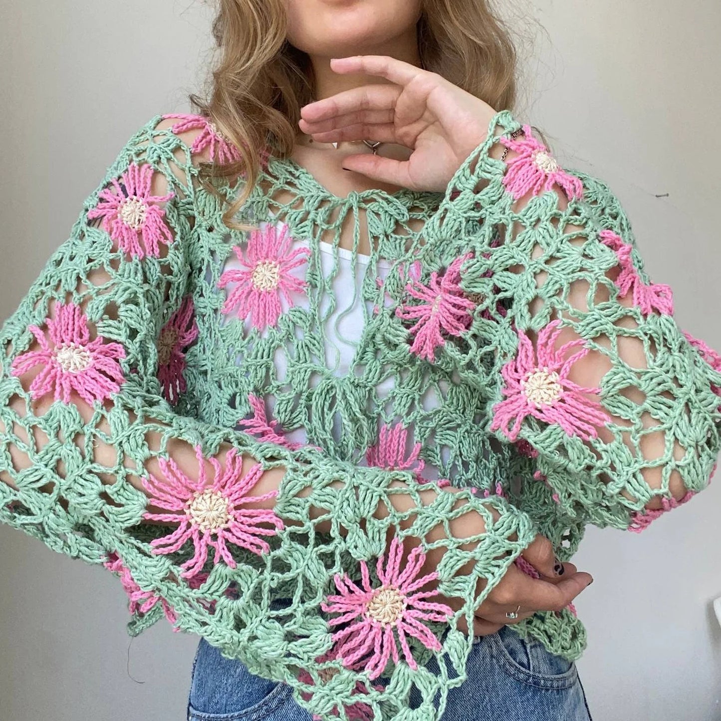 Mesh Top Crochet Pattern