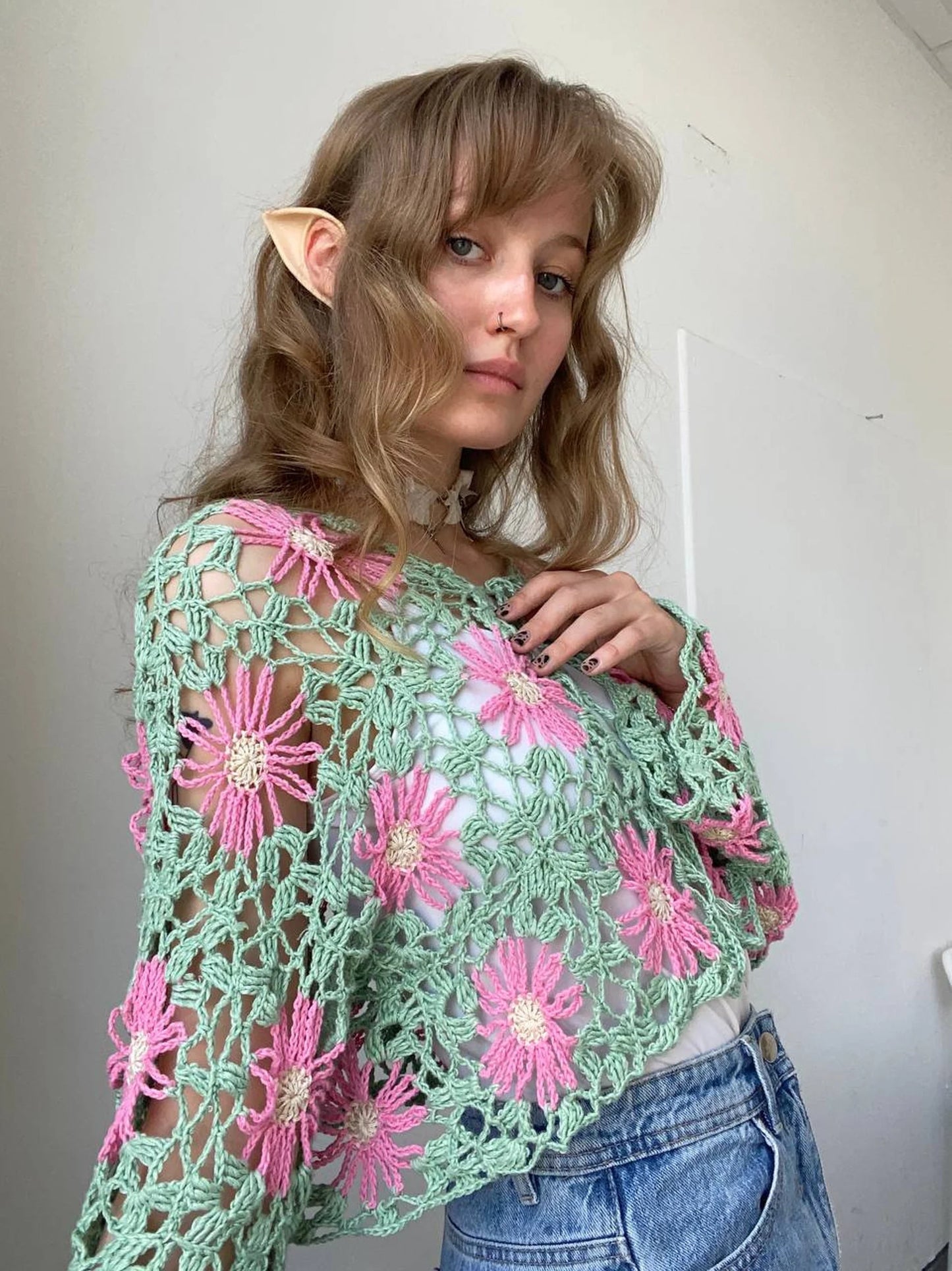 Mesh Top Crochet Pattern