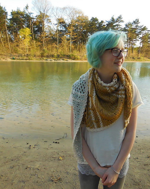Patchwork Shawl Crochet Pattern