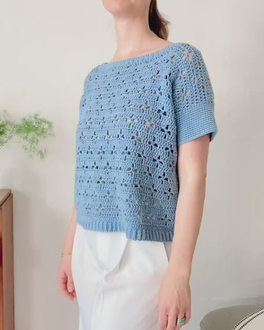 Easy Summer Top Crochet Pattern