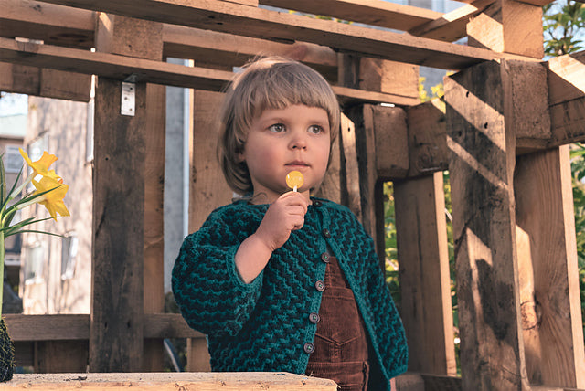 Easy Kids Cardigan Crochet Pattern
