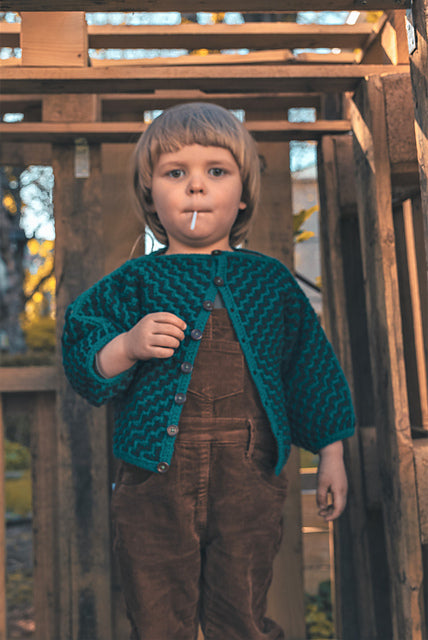 Easy Kids Cardigan Crochet Pattern