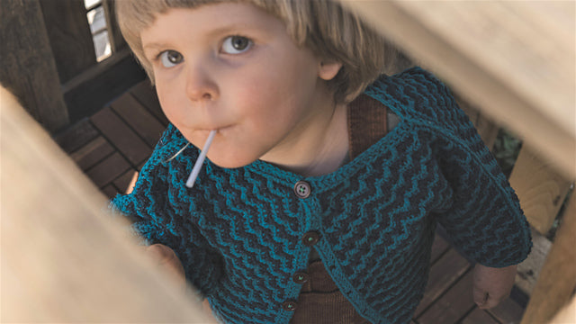 Easy Kids Cardigan Crochet Pattern