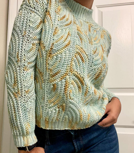Textured Sweater Crochet Pattern