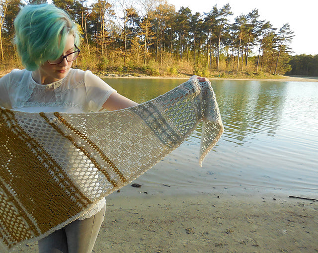 Patchwork Shawl Crochet Pattern